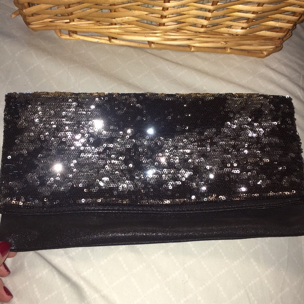 black clutch BCBG